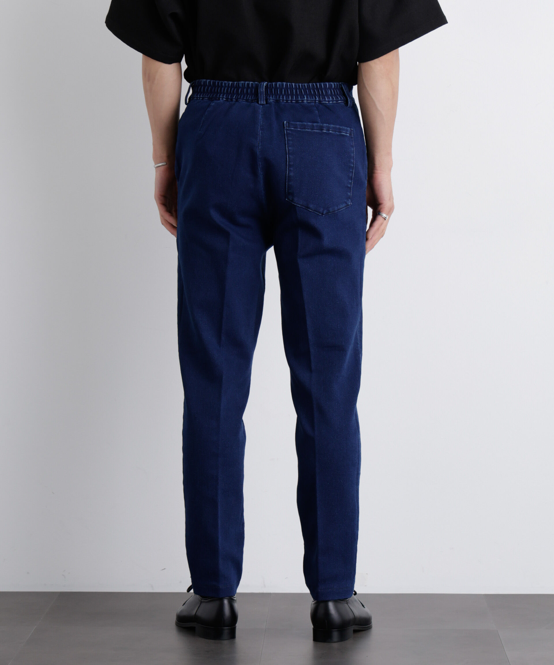 nano･universe「｢Meaningful Continuity｣ ストレッチデニムトラウザーズ」|チノ|