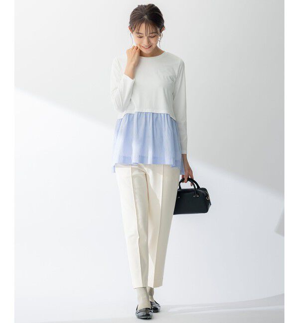 組曲「【洗える】2WAYウォームストレッチテーパード パンツ」|その他|