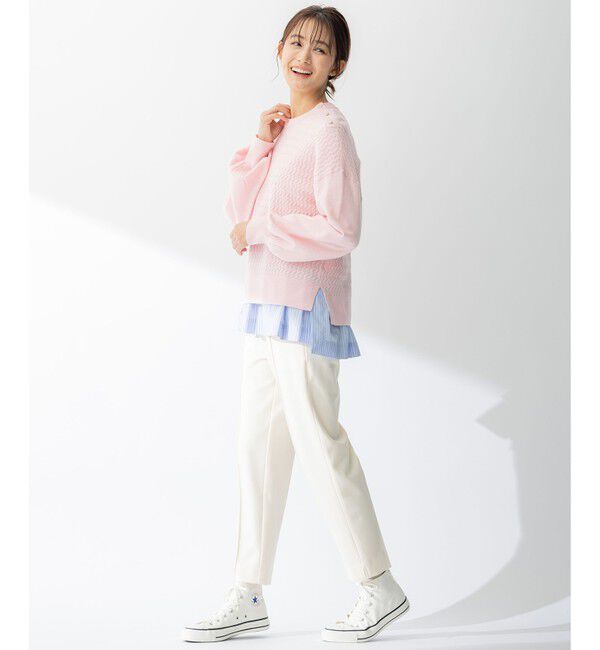 組曲「【洗える】2WAYウォームストレッチテーパード パンツ」|その他|