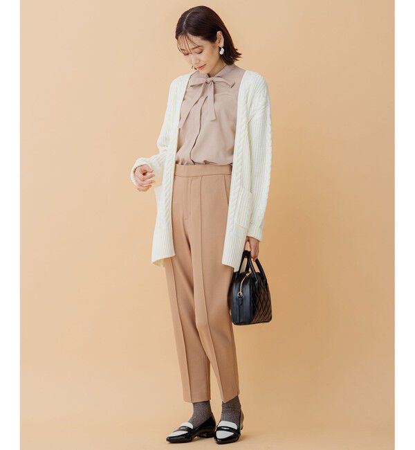 組曲「【洗える】2WAYウォームストレッチテーパード パンツ」|その他|