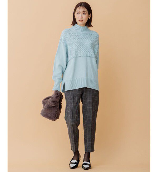 組曲「【洗える】2WAYウォームストレッチテーパード パンツ」|その他|