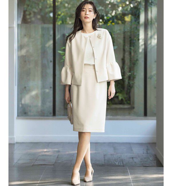 組曲「【KUMIKYOKU NAVY】コンフォータブルドレープ コクーンスカート」|スカート|