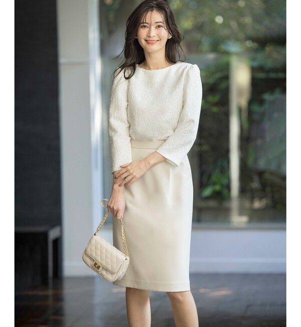 組曲「【KUMIKYOKU NAVY】コンフォータブルドレープ コクーンスカート」|スカート|