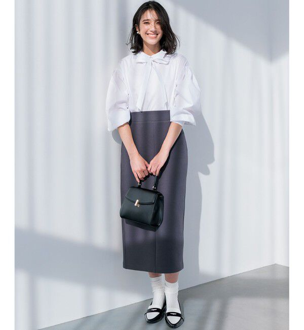 組曲「【WEB限定】ストレッチダンボール タイトスカート」|スカート|