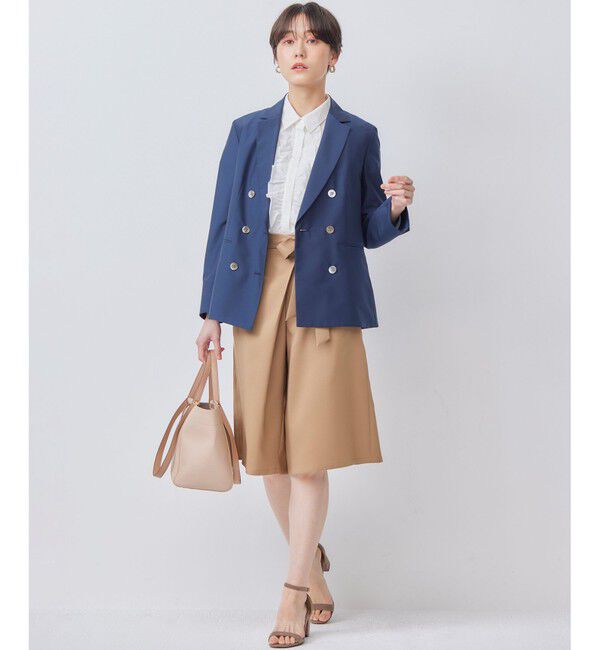 組曲「【WEB限定】ナチュラルローン フリルブラウス」|シャツ・ブラウス|