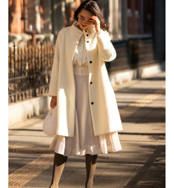 組曲「【WEB限定色あり】ELENA パールボタン ニットジャケット」|カーディガン|