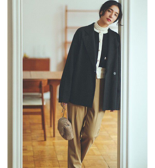 組曲「【WEB限定色あり】ELENA パールボタン ニットジャケット」|カーディガン|