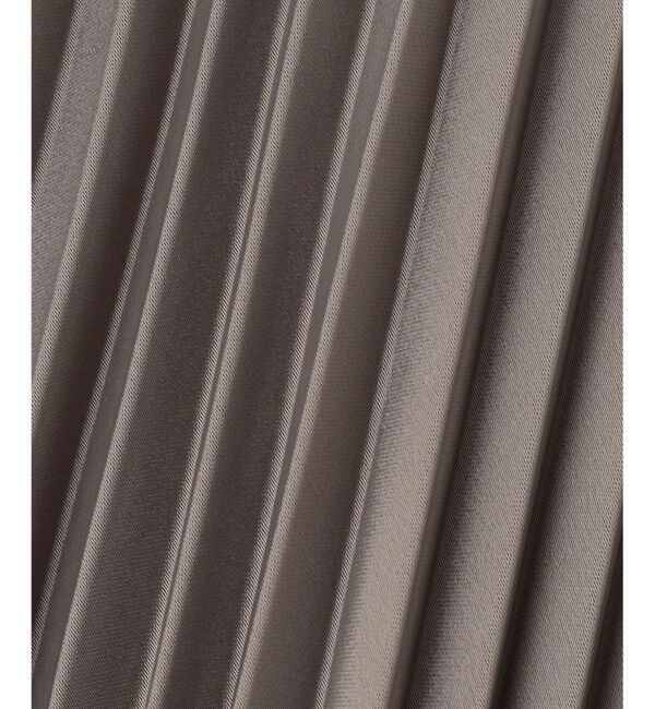 組曲「レザーライクサテン プリーツスカート」|スカート|