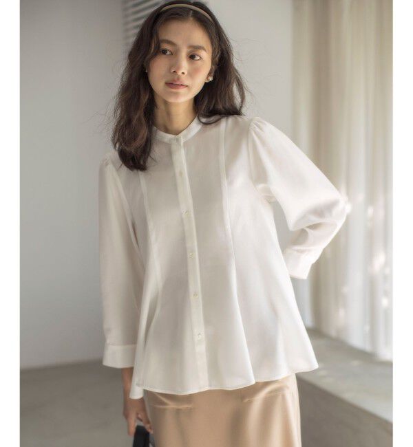 組曲「リヨセルシャーティングペプラム ブラウス」|シャツ・ブラウス|