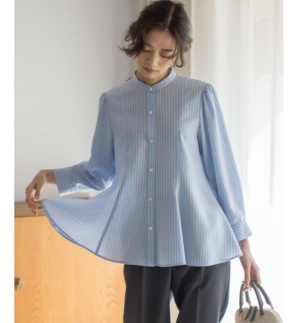 組曲「リヨセルシャーティングペプラム ブラウス」|シャツ・ブラウス|ｻｯｸｽﾌﾞ