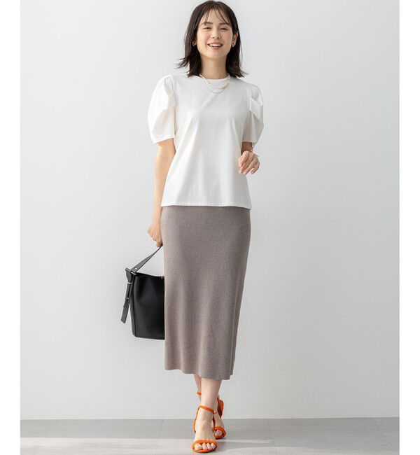 組曲「GIZAコットンタックスリーブ Tシャツ」|Tシャツ・カットソー|