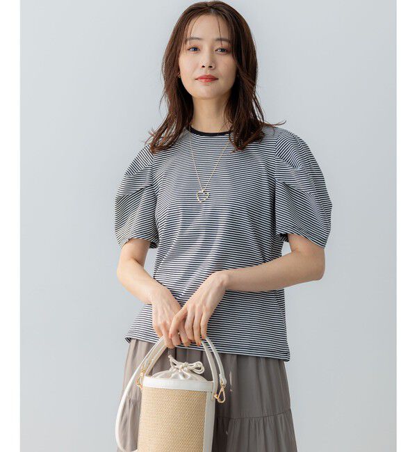 組曲「GIZAコットンタックスリーブ Tシャツ」|Tシャツ・カットソー|