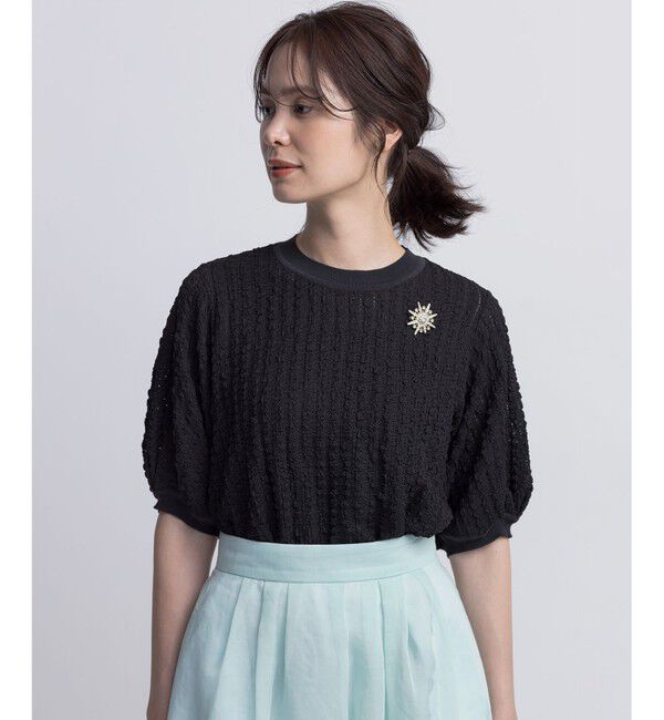 組曲「レーシージャージーニットライク カットソー」|Tシャツ・カットソー|