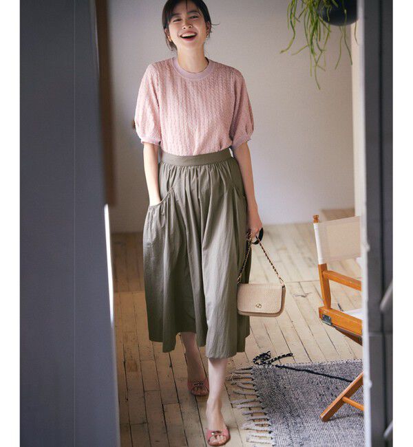 組曲「レーシージャージーニットライク カットソー」|Tシャツ・カットソー|