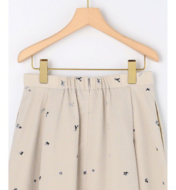組曲「【WEB限定】ミニフラワーエンブロイダリー スカート」|スカート|
