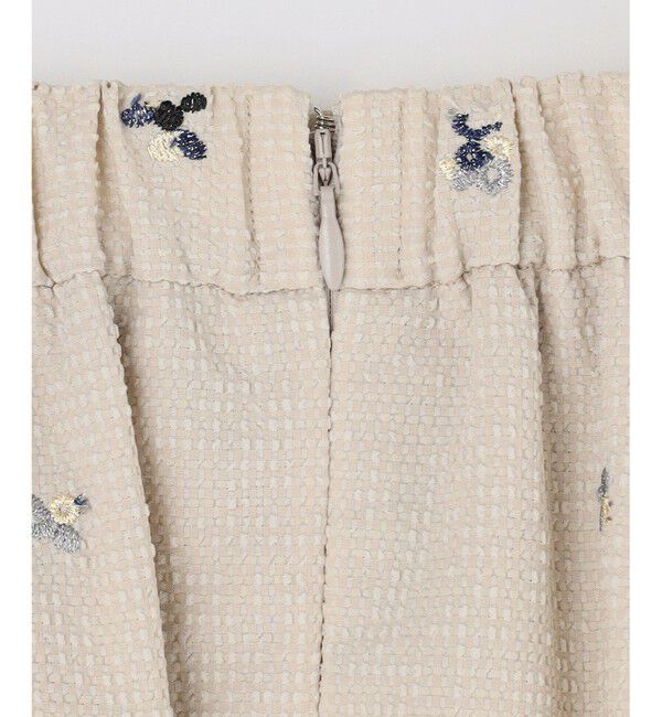 組曲「【WEB限定】ミニフラワーエンブロイダリー スカート」|スカート|