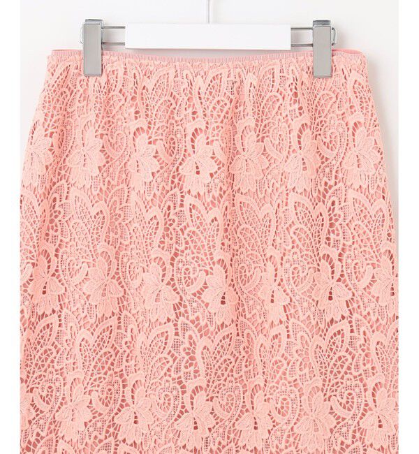 自由区「【洗える】ボタニカルレース スカート」|スカート|