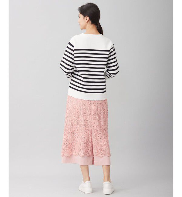 自由区「【洗える】ボタニカルレース スカート」|スカート|