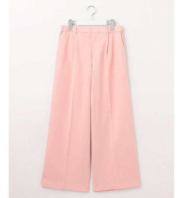 自由区「【洗える】ライトフィールジャージータックワイド パンツ」|その他|