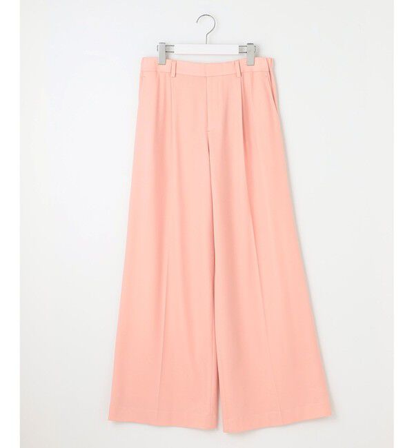 自由区「【洗える】ライトフィールジャージータックワイド パンツ」|その他|