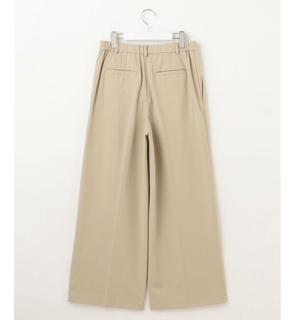 自由区「【洗える】ライトフィールジャージータックワイド パンツ」|その他|