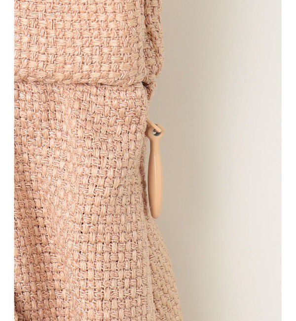 自由区「【セットアップ対応・接触冷感・UVカット・洗える】ライトバスケットクロス スカート」|スカート|