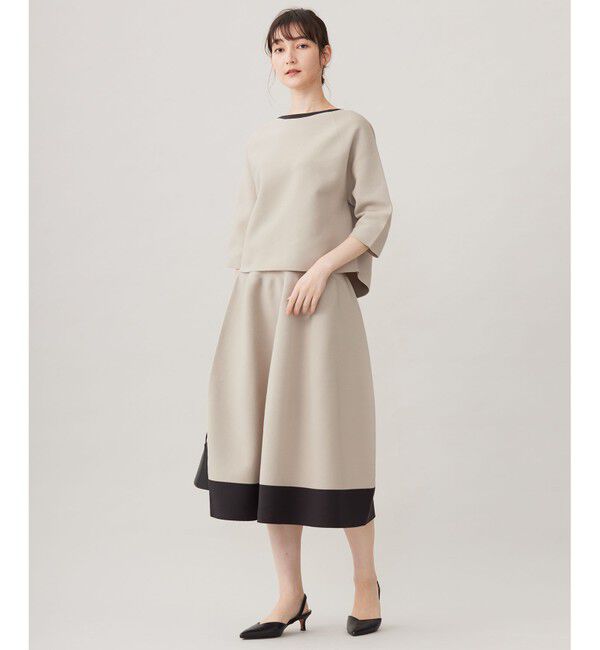 自由区「【洗える】ポリエステルホールガーメント スカート」|スカート|