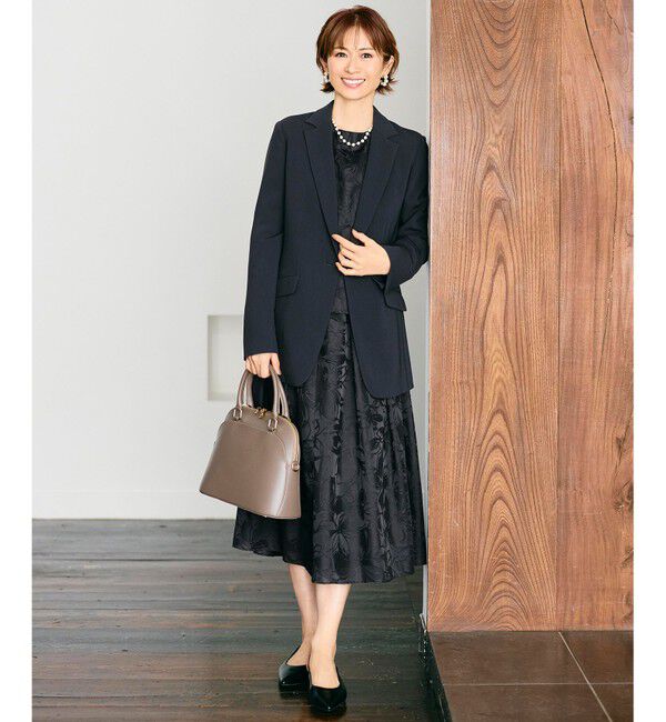 自由区「【カタログ掲載・セットアップ対応・セレモニー・通勤】トリアセダブルクロステーラード ジャケット」|テーラードジャケット|