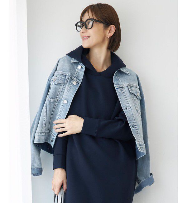 自由区「【洗える】ウスカルデニム襟付き ジャケット」|デニムジャケット|ﾗｲﾄｲﾝﾃ