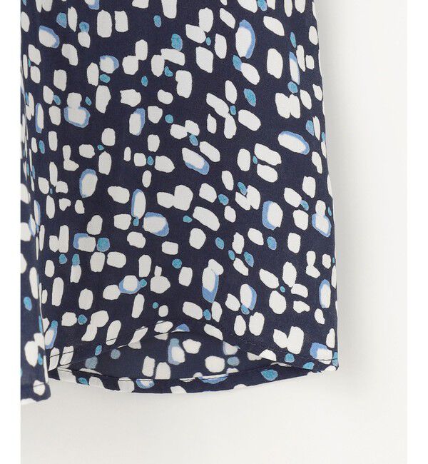 自由区「【カタログ掲載・セットアップ対応・洗える】ジオメトリックフラワードットプリント スカート」|スカート|