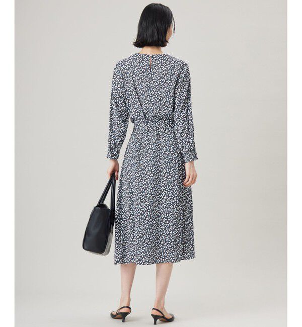 自由区「【カタログ掲載・セットアップ対応・洗える】ジオメトリックフラワードットプリント スカート」|スカート|