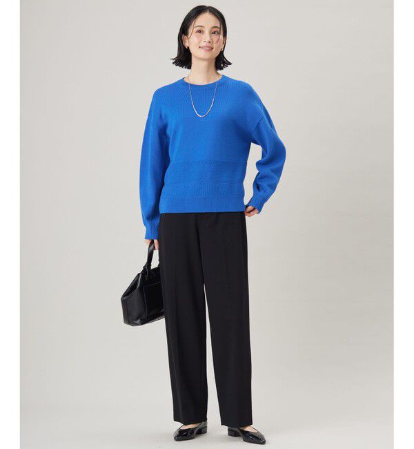 自由区「【洗える】ライトフィールジャージーワイドストレート パンツ」|その他|