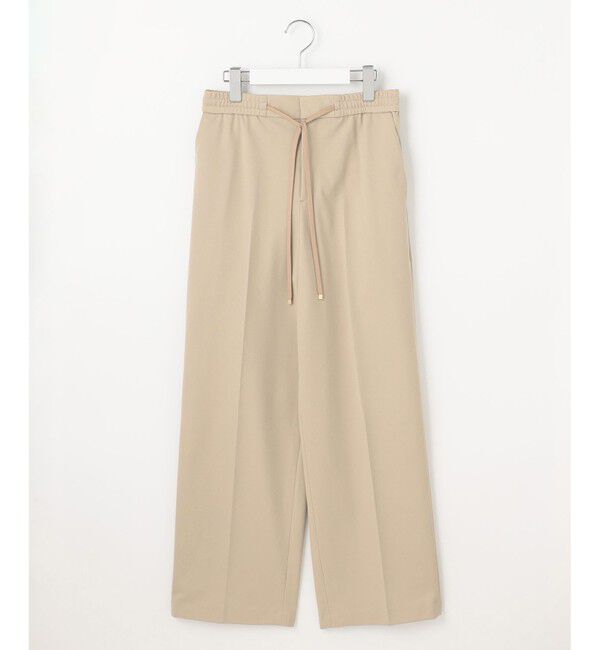 自由区「【洗える】ライトフィールジャージーワイドストレート パンツ」|その他|