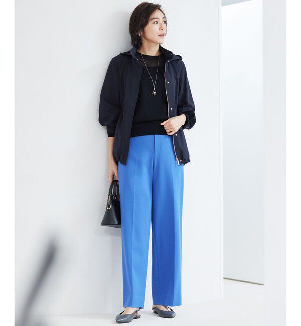 自由区「【洗える】ライトフィールジャージーワイドストレート パンツ」|その他|