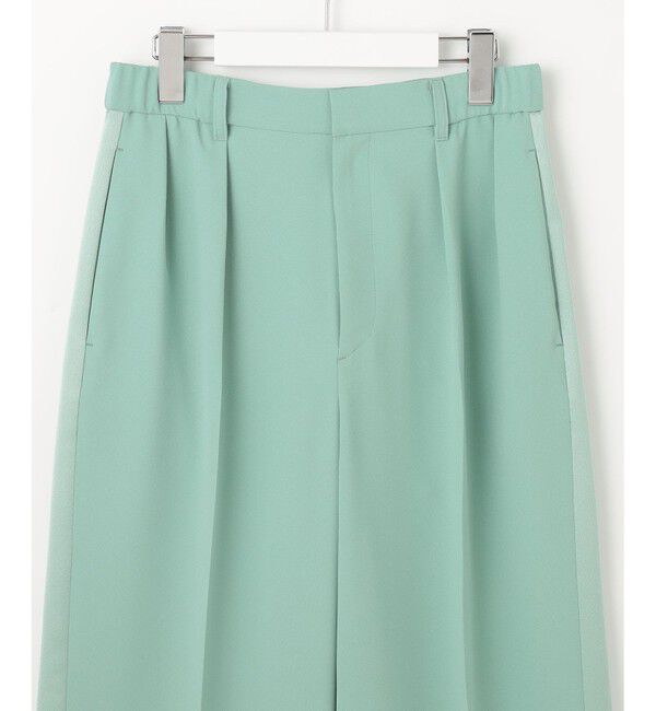 自由区「【SHIHOさんコラボ・洗える】バックサテンジョーゼットワイド パンツ」|その他|