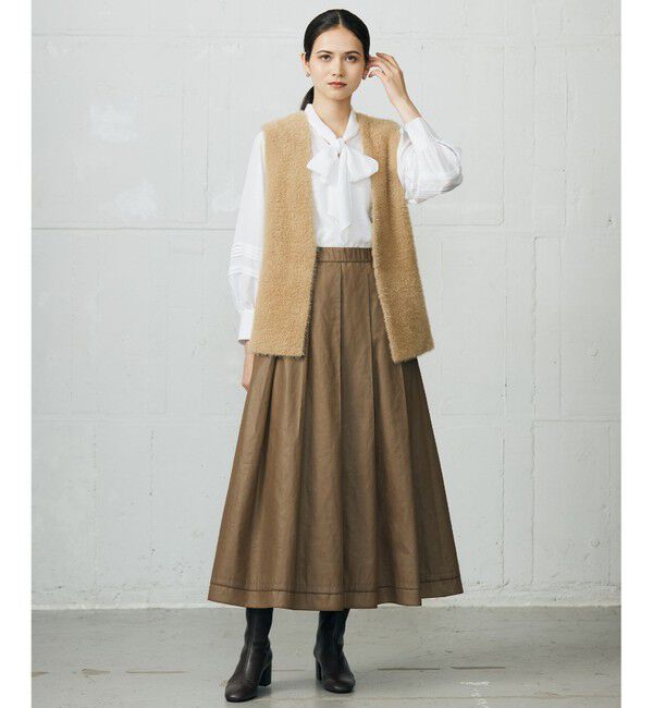 自由区「【カタログ掲載】ラスタータイプライター スカート」|スカート|