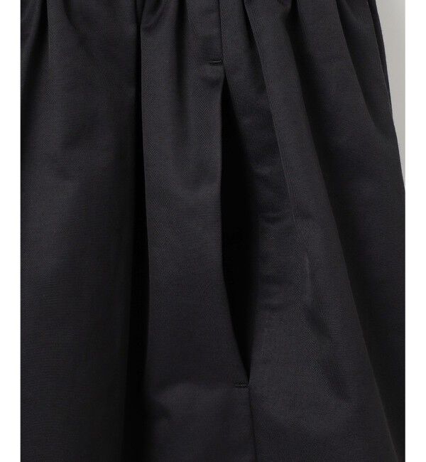 23区「【VERYコラボ/撥水加工】グロッシーツイル アウター」|ノーカラーコート|