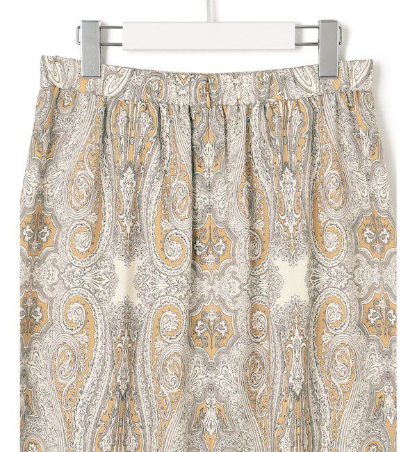 23区「【洗える】Rattiドローイングペイズリープリント スカート」|スカート|