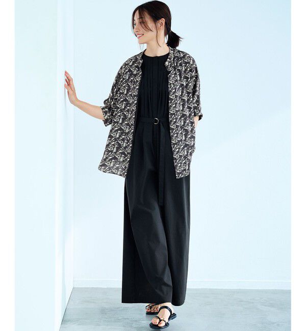 23区「【撥水性/接触冷感/洗える】ストレッチタイプライター オールインワン」|オールインワン|