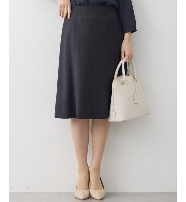 23区「【セットアップ着用】ファインネスウール フレア スカート」|スカート|ﾈｲﾋﾞｰｽ