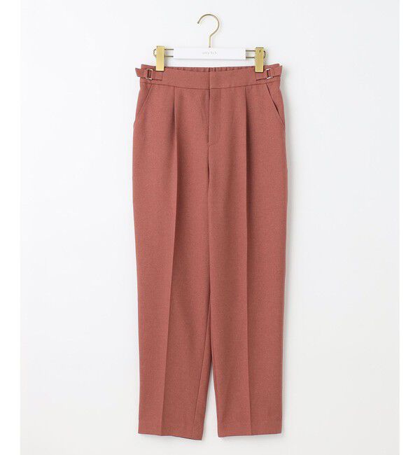 ANY SIS「【洗える】サイドバックルタックテーパード パンツ」|その他|