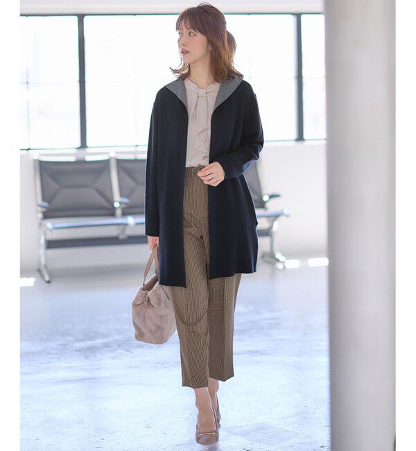 ANY SIS「【洗える】サイドバックルタックテーパード パンツ」|その他|