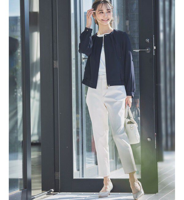 ANY SIS「【撥水機能】サテンストレッチビューティー パンツ」|その他|