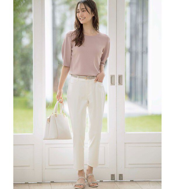 ANY SIS「【撥水機能】サテンストレッチビューティー パンツ」|その他|