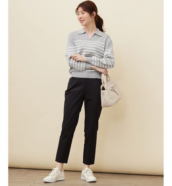 ANY SIS「【撥水機能】サテンストレッチビューティー パンツ」|その他|