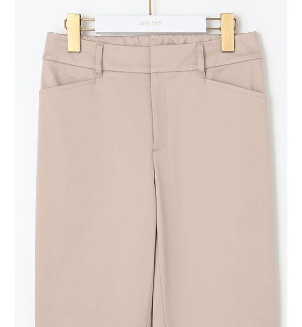 ANY SIS「【撥水機能】サテンストレッチビューティー パンツ」|その他|