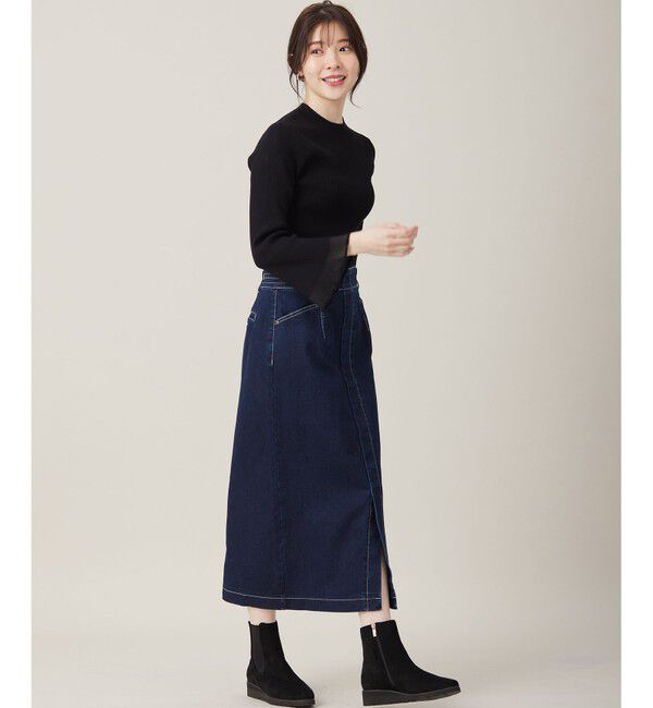 ANY SIS「【洗える】シアーディテール ニット」|ニット・セーター|