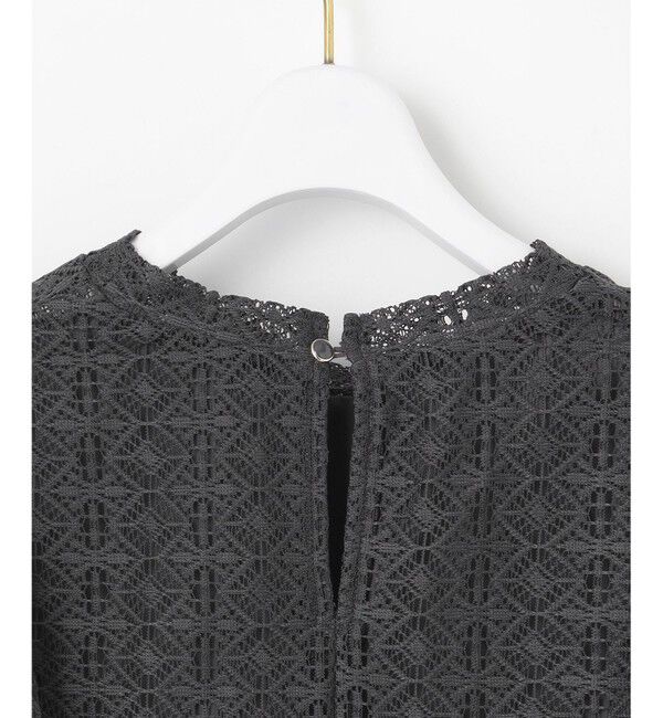 any SiS「【洗える】ラッフルレース トップス」|シャツ・ブラウス|