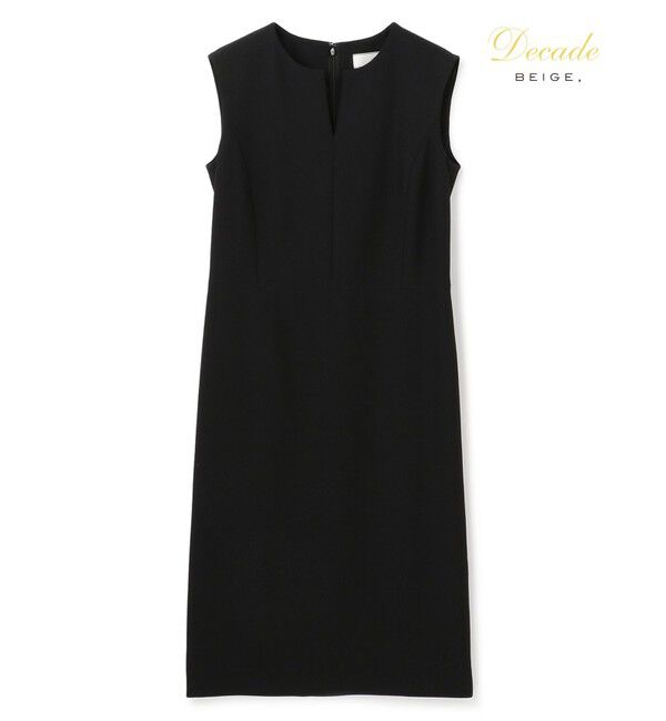 BEIGE,「LUIZA / ノースリーブワンピース」|ワンピース|Black