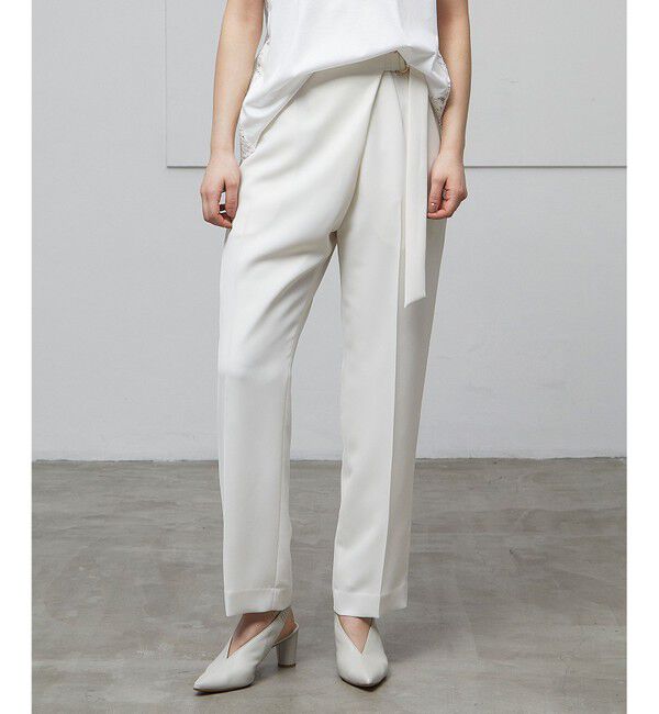 BEIGE,「LAMERAY / クロップドパンツ」|その他|Ecru